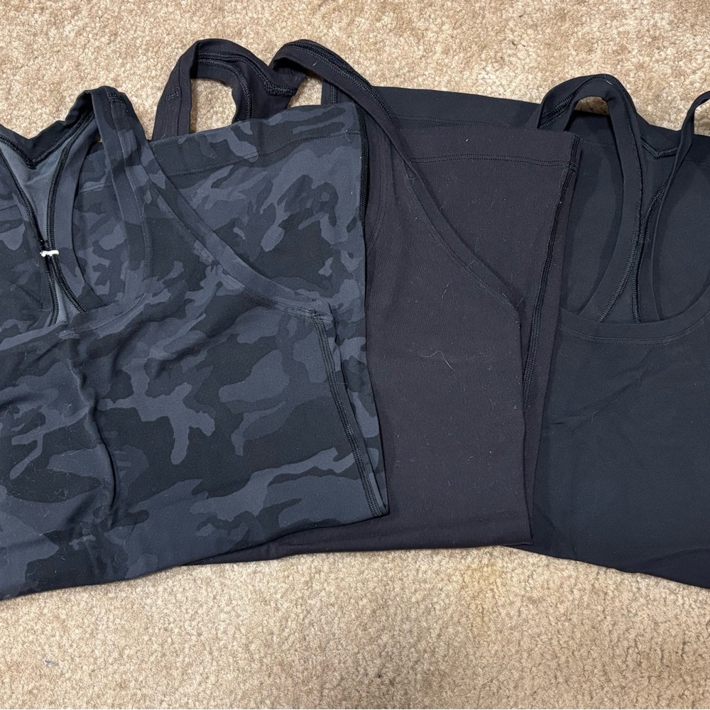 Lululemon tanks (3)